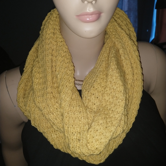 Mossimo Supply Co. Accessories - Mossimo supply & company infinity scarf yellow/mus